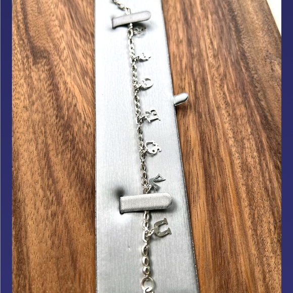 .925 Silver Cute Charm Bracelet - Picture 1 of 2